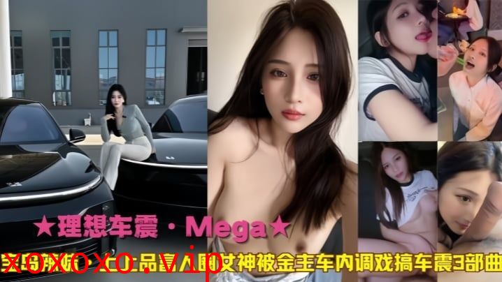 【理想车震·Meg﻿a】宝岛辣妹上上品富人圈女神被金主车内调戏搞车震3部曲}